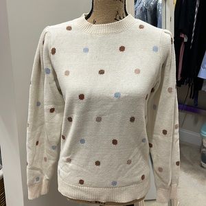 Vici. Polka dot sweater, m